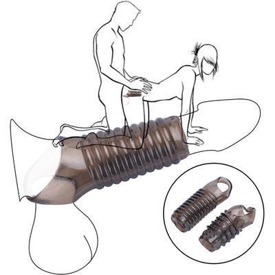 Επαναχρησιμοποιήσιμο αρσενικό λουρί δονητών μανικιών πεών στην καθυστερημένη συσκευή αγνότητας εκσπερμάτωσης