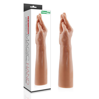 13.5» Lovetoy μαγικό παιχνίδι φύλων βουλωμάτων άκρης πυγμών δάχτυλων βραχιόνων χεριών ρεαλιστικό για τους άνδρες γυναικών