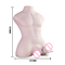 Ρεαλιστικές κούκλες TPE 47x29cm φύλων σώματος σιλικόνης αρσενικές μισές με το μεγάλο δονητή